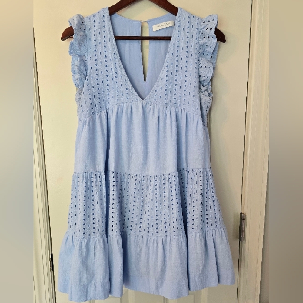Eyelet Romper By Mustard Seed